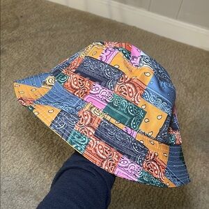 Colorful Patchwork Bucket Hat
